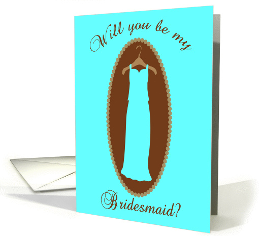 Will you be my Bridesmaid? card (199330)
