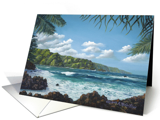 Hana, Maui, Hawaii - Birthday card (827733)