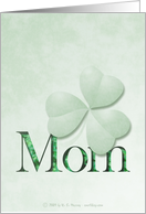 St. Patty’s Day - For Mom card