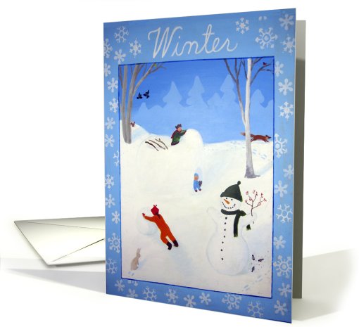 Winter card (529836)