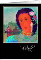 Dutch Thank You Greeting Card, ’Lady Missouri’ card