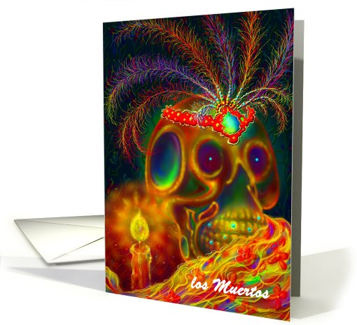 Dia de los Muertos, Blank Note card (666866)