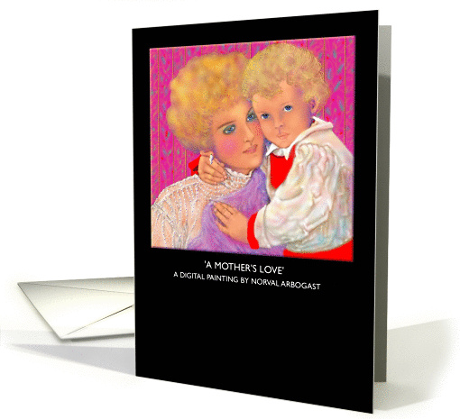 Note Card, Blank, Titled, 'A Mother's Love' card (843804)