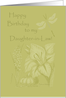 Happy Birthday to my Daughter-in-Law! card