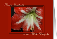 Happy Birthday to my Birth Daughter card