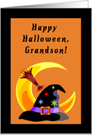 Happy Halloween, Grandson! card