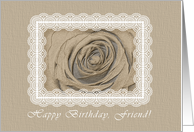 Happy Birthday, Friend! card