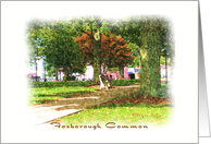 Foxborough Common - Foxborough, MA card
