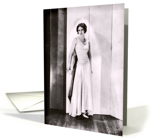 Isabel in a White Gown Private card (1301824)