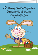 Jelly Beans Humor Daughter In Law Easter Card