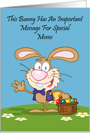 Jelly Beans Humor Moms Easter Card