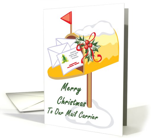 To Our Mail Carrier Christmas card (531490)