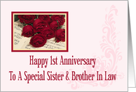 1st wedding anniversary gift for sister year specific wedding anniversary cards for sister 1st wedding anniversary gift for sister year specific wedding anniversary cards for sister