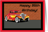 Hot Rodders 95th Birthday Card