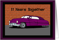 Lead Sled 11th Anniversary Card