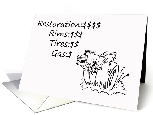 Finishing Resto Project Congratulations card (583363)