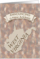 New Address in West Virginia card