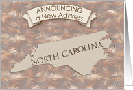New Address in North Carolina card