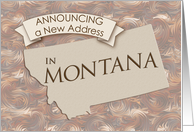 New Address in Montana card