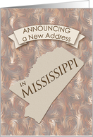 New Address in Mississippi card