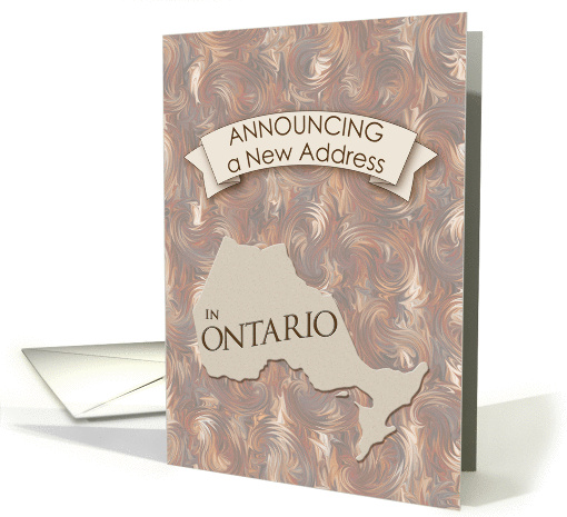 New Address in Ontario card (1104408)