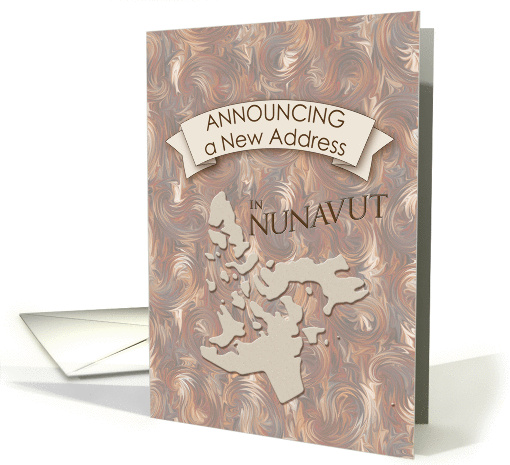 New Address in Nunavut card (1104412)