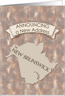 New Address in New Brunswick card
