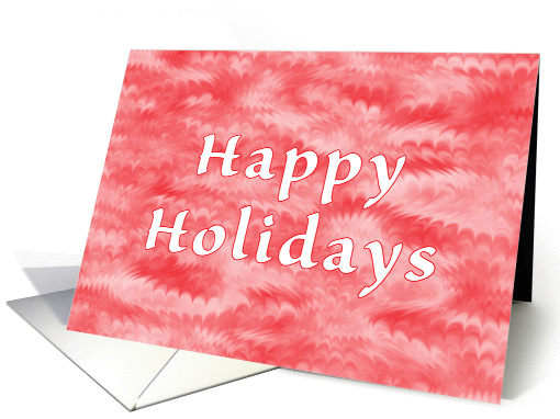 Happy Holidays Red Theme card (531233)