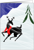 Deer Mountain Scarf card