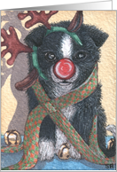 Just call me that red-nosed reindeer! card