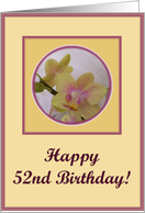 happy birthday paper greeting card 52 card