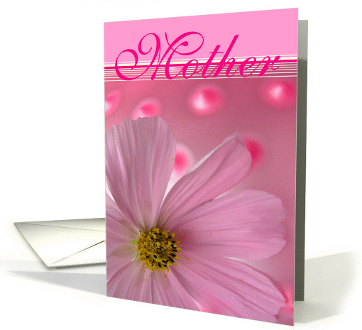 Mother's Day Pink Daisy n Dots card (172683)