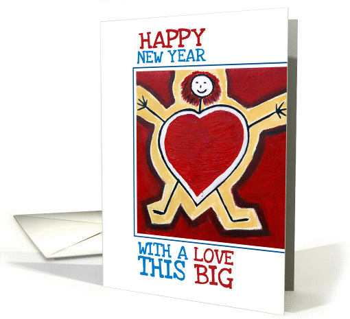 Female love - Happy new year card (126497)