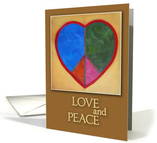 love and peace day card (136055)