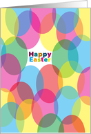 Easter eggs card