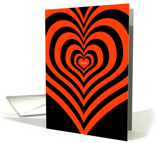 I love you card (255276)