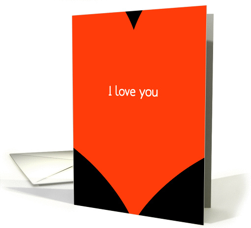 I love you card (255284)
