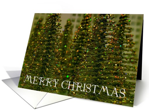 Christmas trees card (713749)