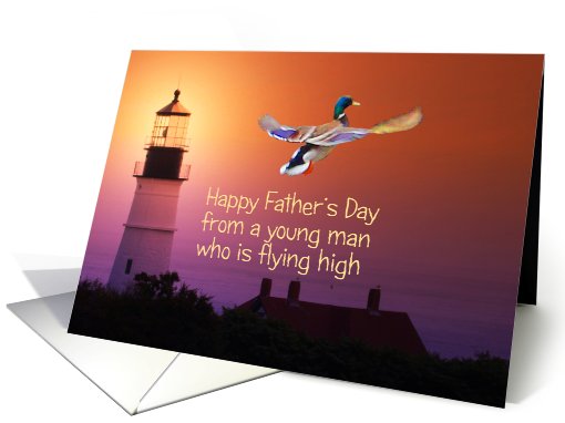 Father's Day, Pre-Adoptive Dad, Mallard Takes Flight by... (629872)