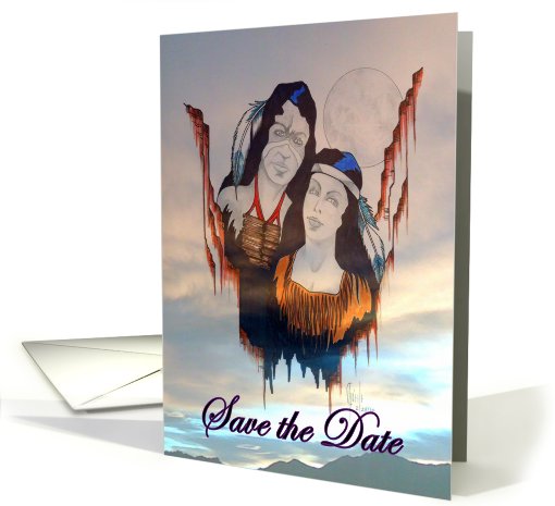 Save the Date: Wedding card (703057)