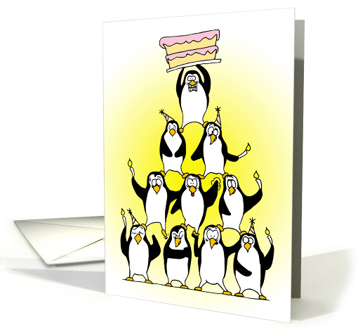 Birthday Penguins! card (138895)