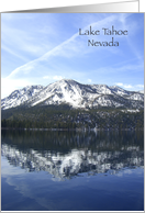 Lake Tahoe Nevada - Blank Note Card