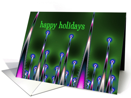 Happy Holidays - Fractal Art card (322887)