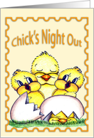 Chick’s Night Out card