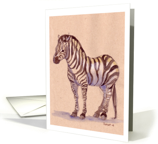 Zebra card (170356)