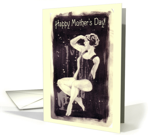 Vintage Bather - Mother's Day card (184737)