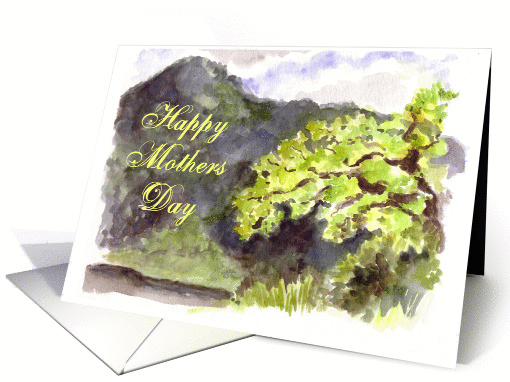 Landscape - Mother's Day card (184765)