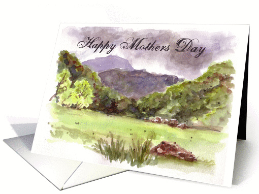 Landscape - Mother's Day card (184767)