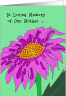 Mother’s Day - In Memory of Mom card