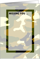 Missing You - Blank Card
